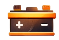 Battery testing and replacement service icon